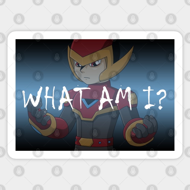 Marcus - What Am I? - Wallpaper 2 Sticker by Firestorm Fox